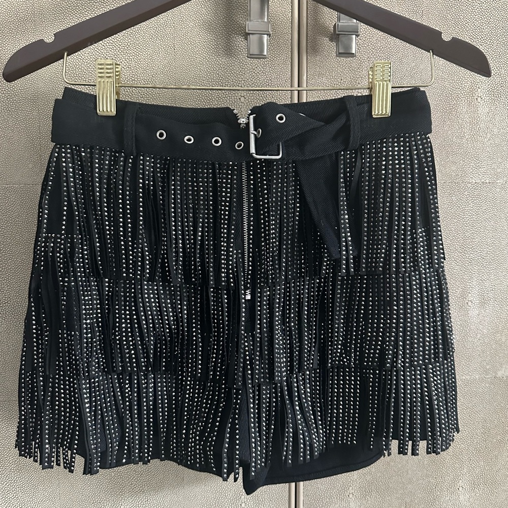Le Lis Fridge Sparkle Skort NTW Small